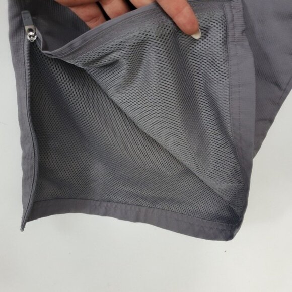 Windbreaker Drawstring Mesh Pants Pockets Zipper Ankle XL - Picture 8 of 13